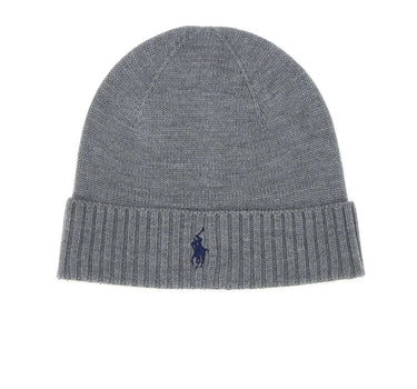 POLO RALPH LAUREN Cappello "M.Classic" in lana GREY Uomo 