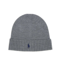 POLO RALPH LAUREN Cappello "M.Classic" in lana GREY Uomo 