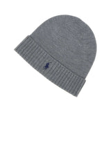 POLO RALPH LAUREN Cappello "M.Classic" in lana GREY Uomo 