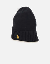 POLO RALPH LAUREN Cappello "M.Classic" in lana BLACK Uomo 