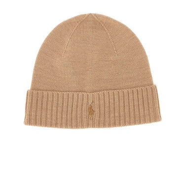 POLO RALPH LAUREN Cappello "M.Classic" in lana BROWN Uomo 