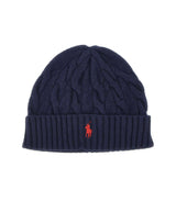 POLO RALPH LAUREN Berretto in lana e cashmere BLUE Uomo 