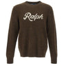 POLO RALPH LAUREN Maglia in lana e cashmere BROWN Uomo 