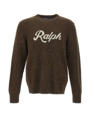 POLO RALPH LAUREN Maglia in lana e cashmere BROWN Uomo 