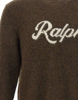POLO RALPH LAUREN Maglia in lana e cashmere BROWN Uomo 