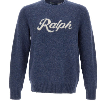 POLO RALPH LAUREN Maglia in lana e cashmere BLUE Uomo 