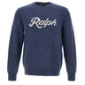 POLO RALPH LAUREN Maglia in lana e cashmere BLUE Uomo 