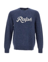 POLO RALPH LAUREN Maglia in lana e cashmere BLUE Uomo 