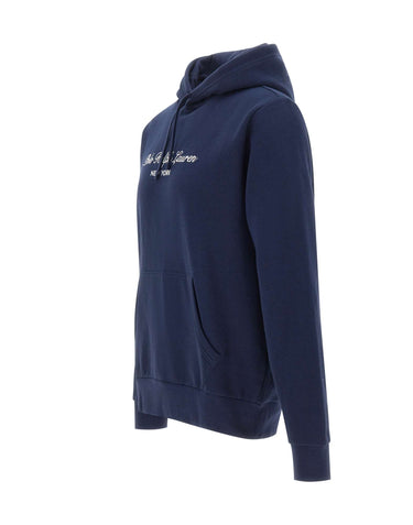 POLO RALPH LAUREN Felpa con cappuccio BLUE Uomo 