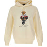 POLO RALPH LAUREN Felpa "Bear" con cappuccio WHITE Uomo 
