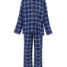 POLO RALPH LAUREN Pigiama scozzese in flanella BLUE Uomo 