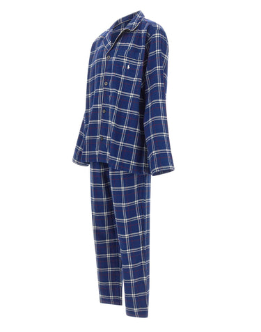 POLO RALPH LAUREN Pigiama scozzese in flanella BLUE Uomo 