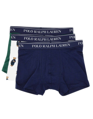 POLO RALPH LAUREN Set 3 boxer in cotone stretch MULTICOLOR Uomo 