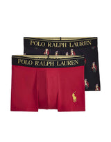 POLO RALPH LAUREN Due paia di boxer in cotone stretch MULTICOLOR Uomo 