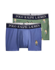 POLO RALPH LAUREN Due paia di boxer in cotone stretch MULTICOLOR Uomo 