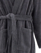 POLO RALPH LAUREN Accappatoio in spugna di cotone GREY Uomo 