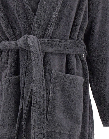 POLO RALPH LAUREN Accappatoio in spugna di cotone GREY Uomo 