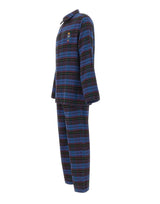 POLO RALPH LAUREN Pigiama scozzese in flanella BLUE Uomo 