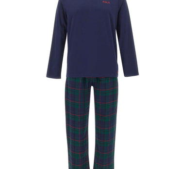 POLO RALPH LAUREN Pigiama in jersey di cotone e flanella MULTICOLOR Uomo 