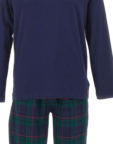 POLO RALPH LAUREN Pigiama in jersey di cotone e flanella MULTICOLOR Uomo 