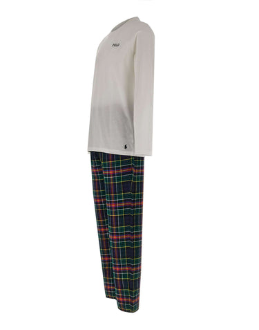 POLO RALPH LAUREN Pigiama in jersey di cotone e flanella MULTICOLOR Uomo 