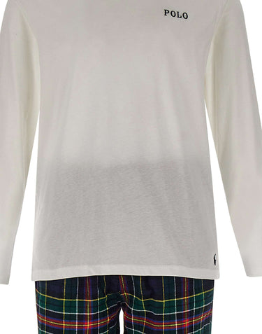 POLO RALPH LAUREN Pigiama in jersey di cotone e flanella MULTICOLOR Uomo 