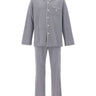 POLO RALPH LAUREN Pigiama in cotone con microtexture BLUE Uomo 