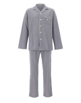 POLO RALPH LAUREN Pigiama in cotone con microtexture BLUE Uomo 