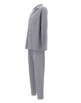 POLO RALPH LAUREN Pigiama in cotone con microtexture BLUE Uomo 