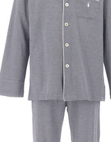 POLO RALPH LAUREN Pigiama in cotone con microtexture BLUE Uomo 