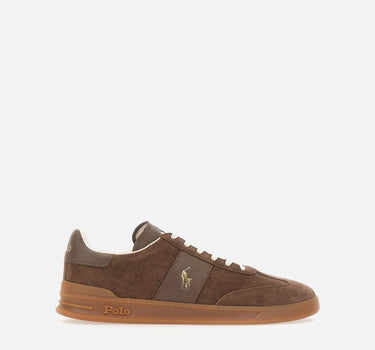 POLO RALPH LAUREN Sneakers "Hrt Aera PP" BROWN Uomo 