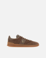 POLO RALPH LAUREN Sneakers "Hrt Aera PP" BROWN Uomo 