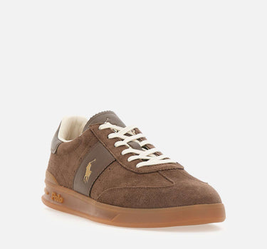 POLO RALPH LAUREN Sneakers "Hrt Aera PP" BROWN Uomo 