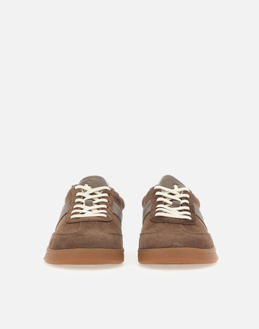 POLO RALPH LAUREN Sneakers "Hrt Aera PP" BROWN Uomo 