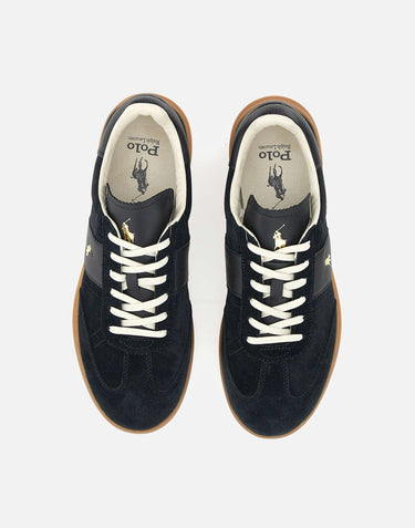 POLO RALPH LAUREN Sneakers "Hrt Aera PP" BLACK Uomo 