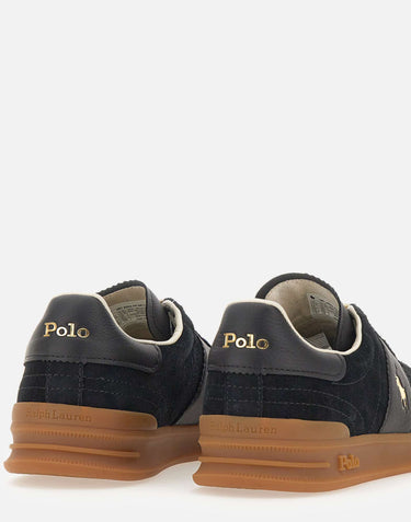 POLO RALPH LAUREN Sneakers "Hrt Aera PP" BLACK Uomo 