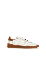 POLO RALPH LAUREN Sneakers "Heritage Aera Brogue" WHITE Uomo 
