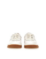 POLO RALPH LAUREN Sneakers "Heritage Aera Brogue" WHITE Uomo 