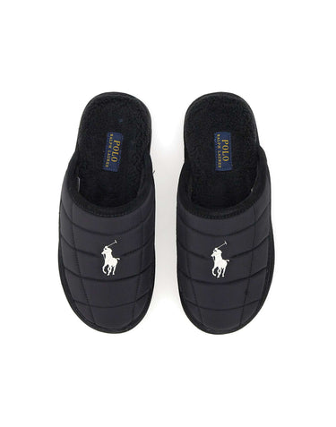 POLO RALPH LAUREN Ciabatte "Reade" BLACK Uomo 