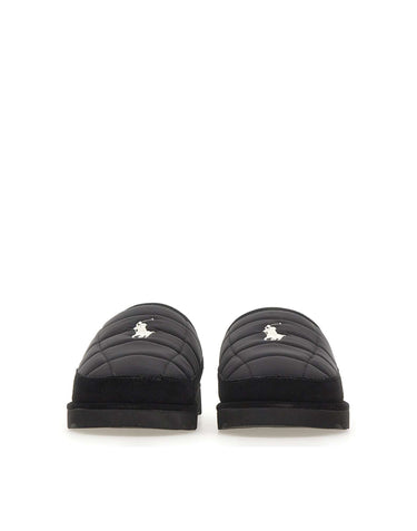 POLO RALPH LAUREN Ciabatte "Reade" BLACK Uomo 