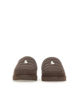 POLO RALPH LAUREN Ciabatte "Reade" BROWN Uomo 