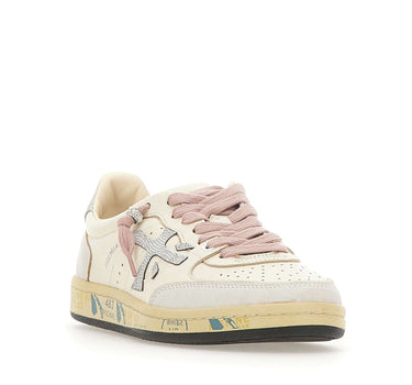 PREMIATA Sneakers "BSKTCLAD 8467" WHITE Donna 