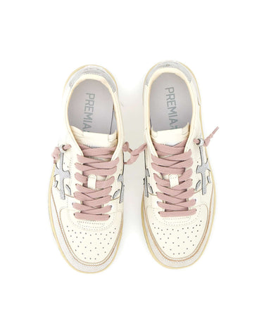 PREMIATA Sneakers "BSKTCLAD 8467" WHITE Donna 