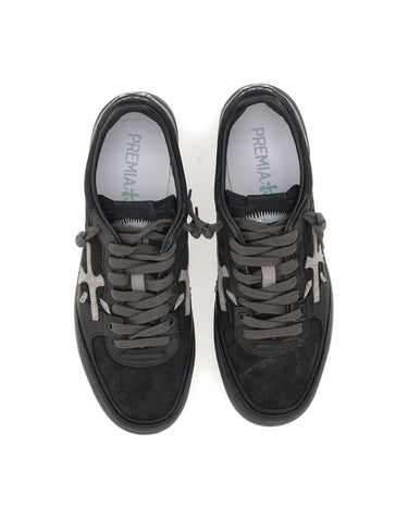 PREMIATA Sneakers "BSKT Clay 8439" BLACK Uomo 