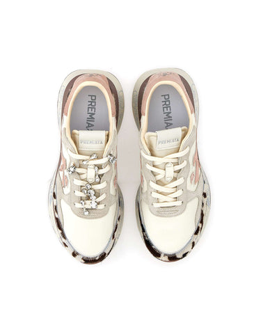 PREMIATA Sneakers "Lauryn 8456K" WHITE Donna 