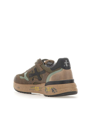 PREMIATA Sneakers "Mick01 8436" BROWN Uomo 