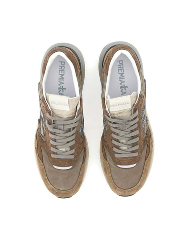 PREMIATA Sneakers "Mick01 8437" BROWN Uomo 