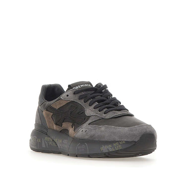 PREMIATA Sneakers "Mick01 8452" BLACK Uomo 