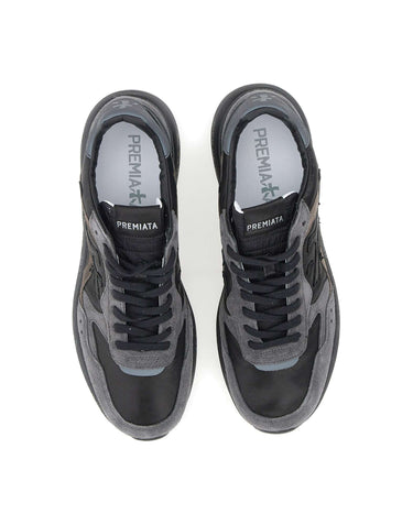 PREMIATA Sneakers "Mick01 8452" BLACK Uomo 