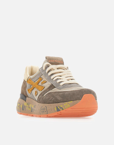 PREMIATA Sneakers "Mick" BROWN Uomo 